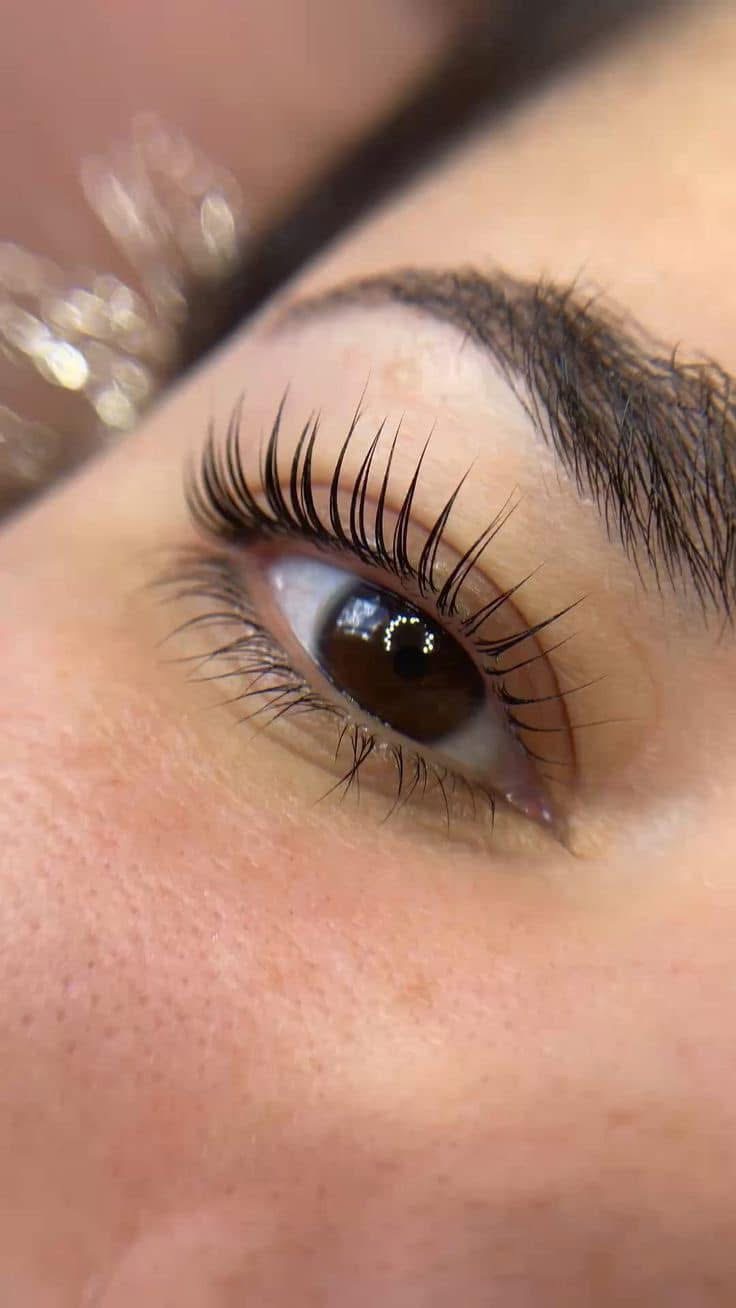 Lash lift result
